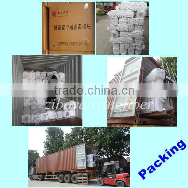 ceramic fiber module for drop tube furnace