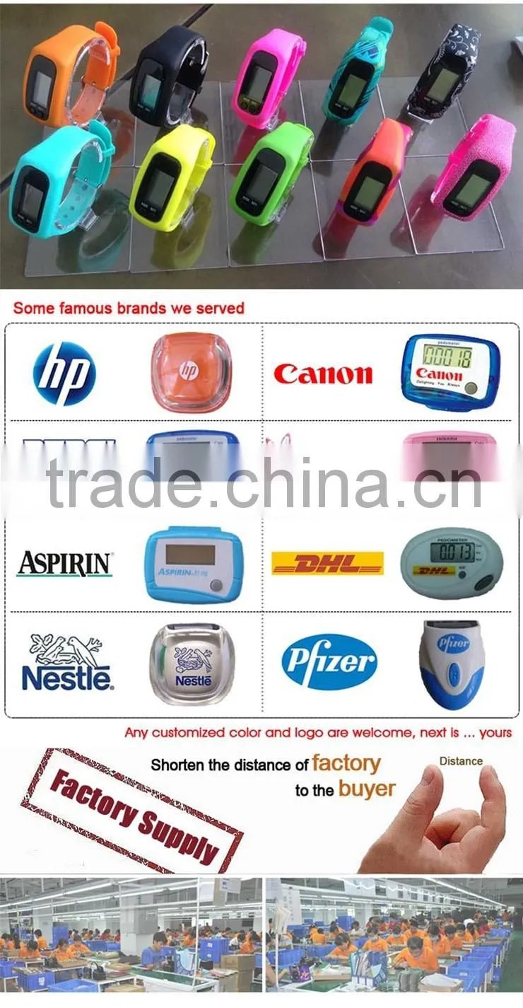 professional wholesale manual for ce pedometer