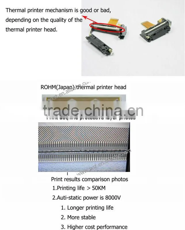 Thermal Printer seiko printer head JX-2R-09