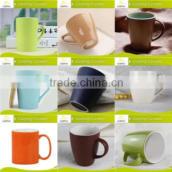 color glazed decaled ceramic mug factory
