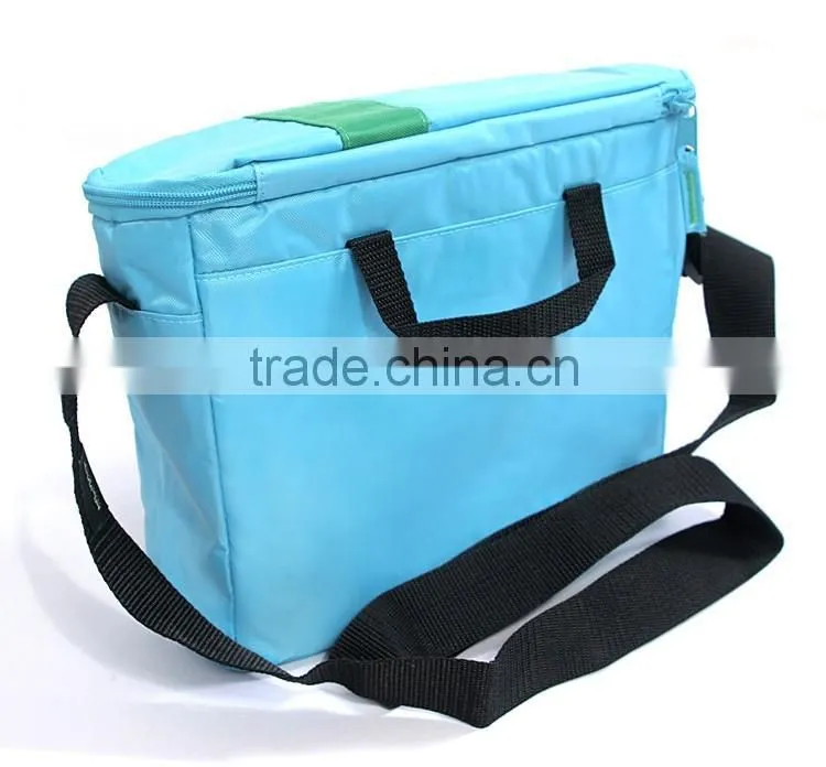 Factory Wholesale OEM Polyester Lunch Bag with inner Tinfoil Layer Insulated