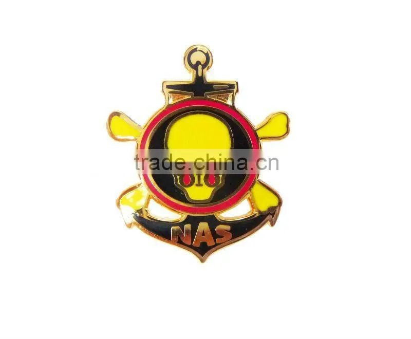 Virous design flag button badge
