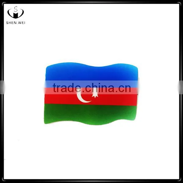 country badge fun souvenir 3d resin magnet for fridge