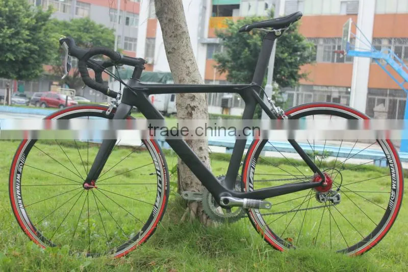 2014 carbon road bike Full carbon completed bike with aerodynamic road bicycle A1