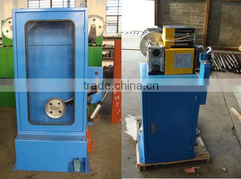 9 Draft Bare copper wire cable drawing machine with online annealer -high productivity