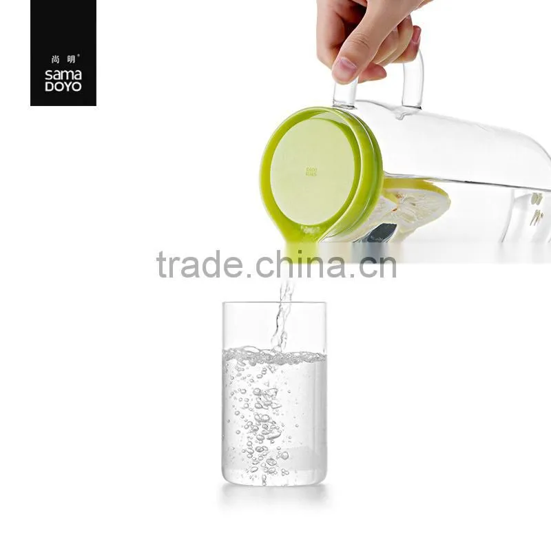 1.3L Water Glass Jug and Glass Pitcher
