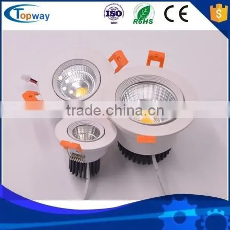 2016 new come 50000hrs working time 25w warm white led ceiling spotlight