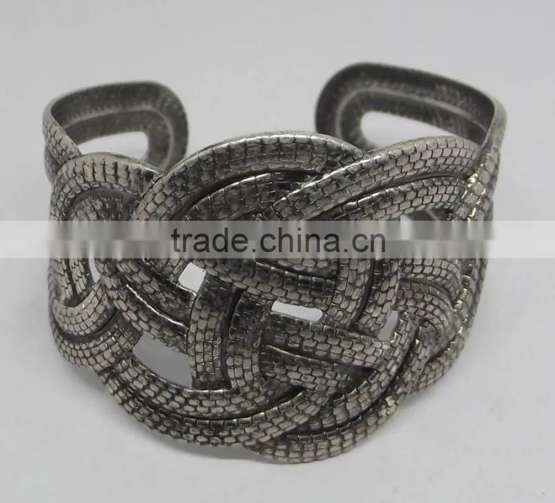 hammered bangle cuff