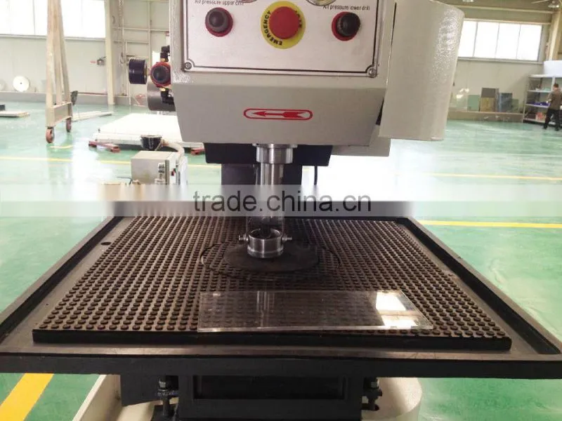glass drilling machine with touch screen