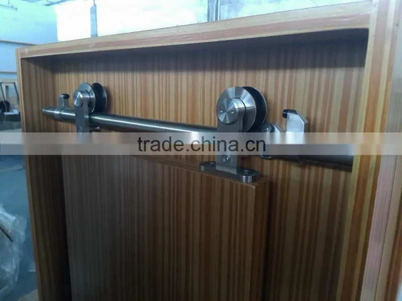 the bedroom creative sliding wooden door roller