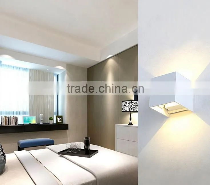 hotel led wall light fixture warm light led 5w