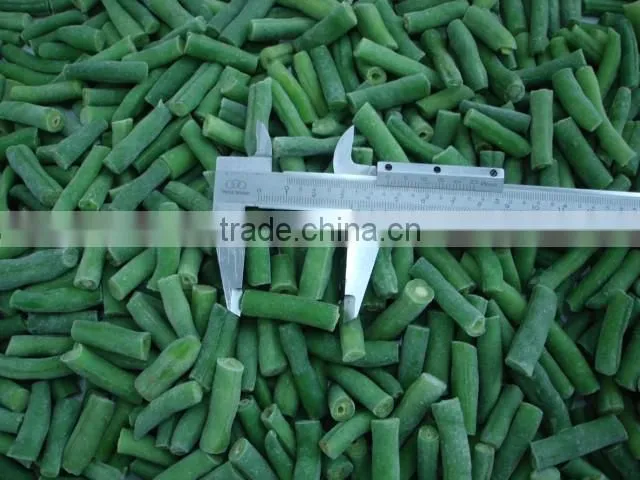 new crop frozen cut green beans