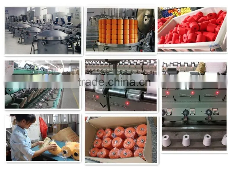 90# 210D 100% Polyester Elastic Thread for Knitting Socks