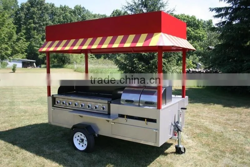 hot dog food cart CE approved hot dog food cart