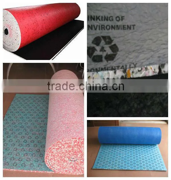 hand-made water resistant carpet padding
