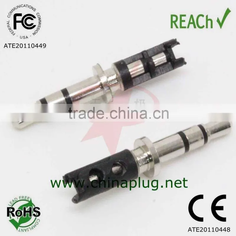 Delicate 20.5L 2.5mm nickel plated plug for motorola parts
