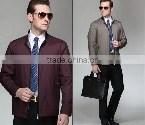 Fashionable hot sell colorful leather jacket men down jacket