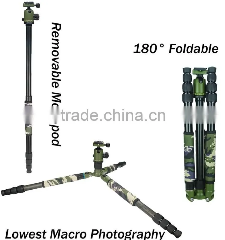 BILDPRO Tourism Tripod Camera Stand Professional Video Photography Stand