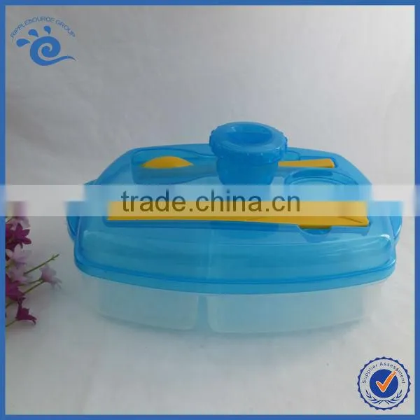 Clear Rectangular Plastic Container And Lid PP Food Container
