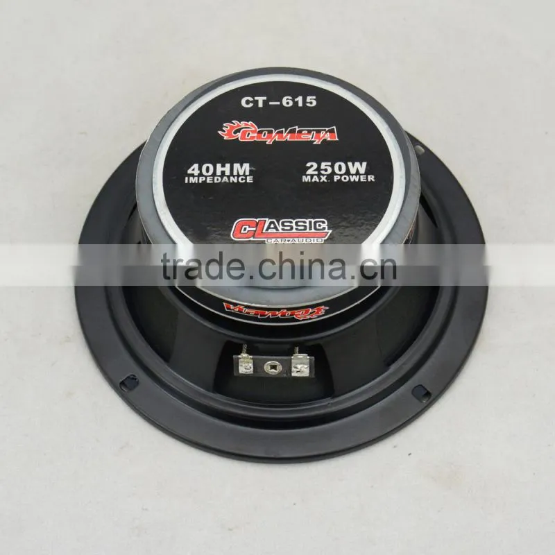 Comet,CT-615 ,6.5inch midrange speaker, 4ohm