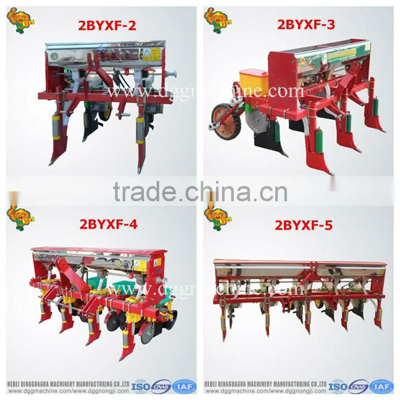 disc corn planter with small tractor