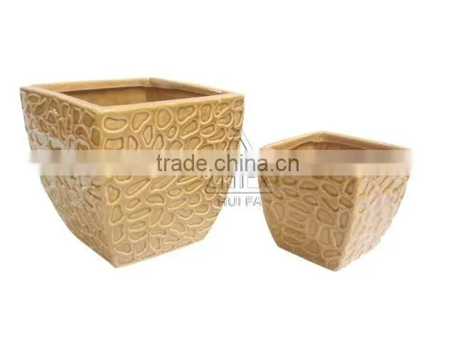 ceramic flower pot