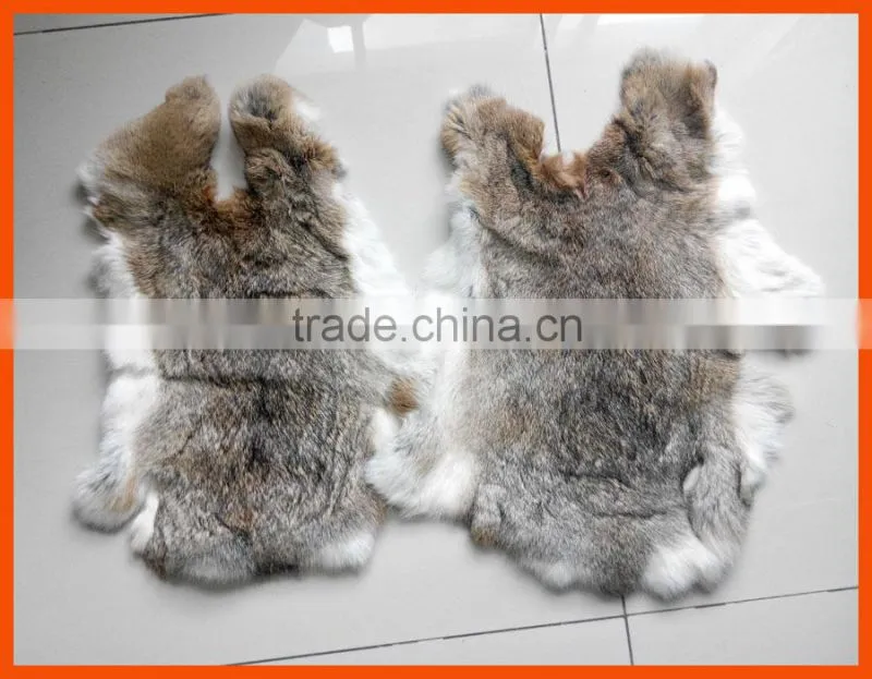 High quality rabbit fur skin