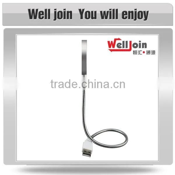 New portable flexible mini usb led light for power bank or computer