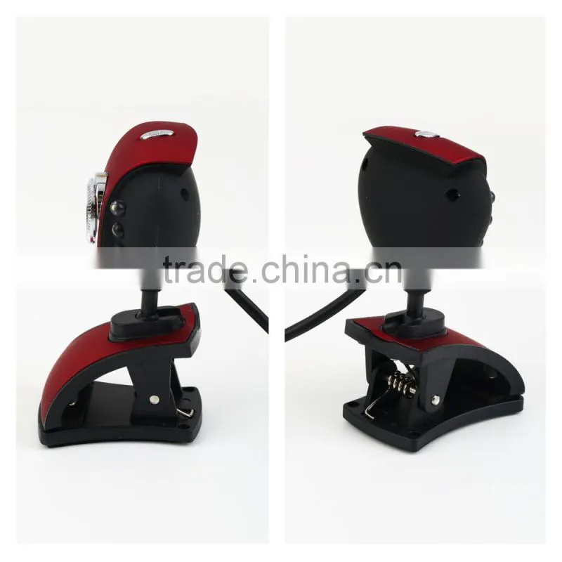 USB Webcam 50M 6 LED Night Vision HD Webcam Camera Web Cam With Mic Driver Webcam USB PC Camera