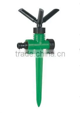 three arm sprinkler decorative garden sprinkler