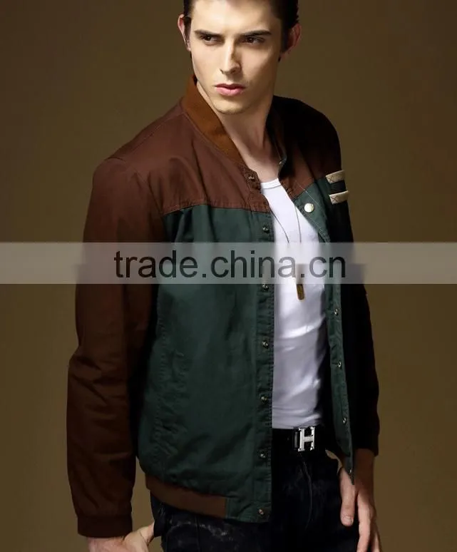 Spring and Autumn new men's casual cotton collar Korean wave of men thin coat jacket cotton jacket