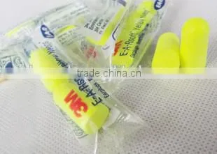 33 Decibel high quality 3m ear plug afety earplug/PU earplug 3M earplug bulk earplugs