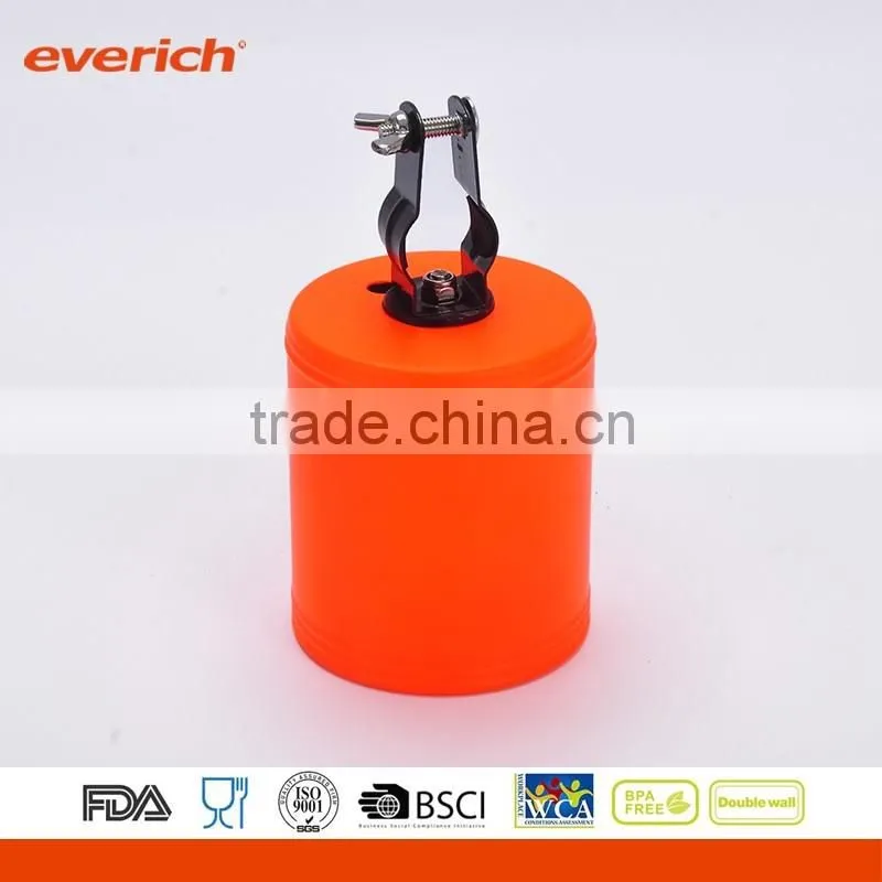 Outdoor sports Custom Stainless Steel Bicycle Cup Holder With Foam Cup Insert