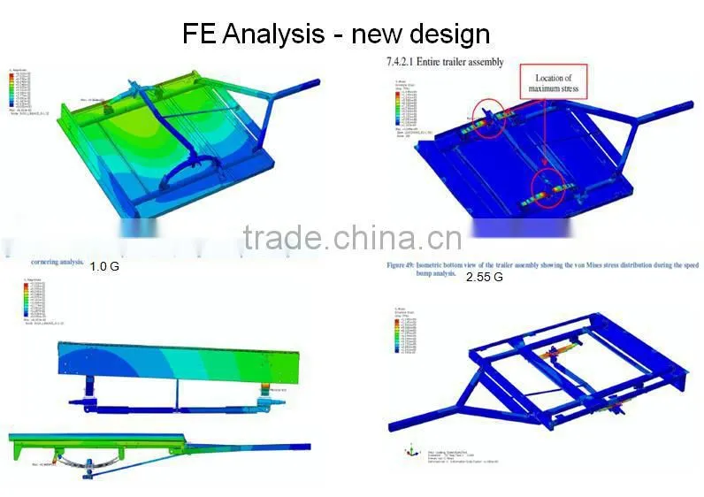 Semi Trailer SNOWAVES off road folding camper trailer China