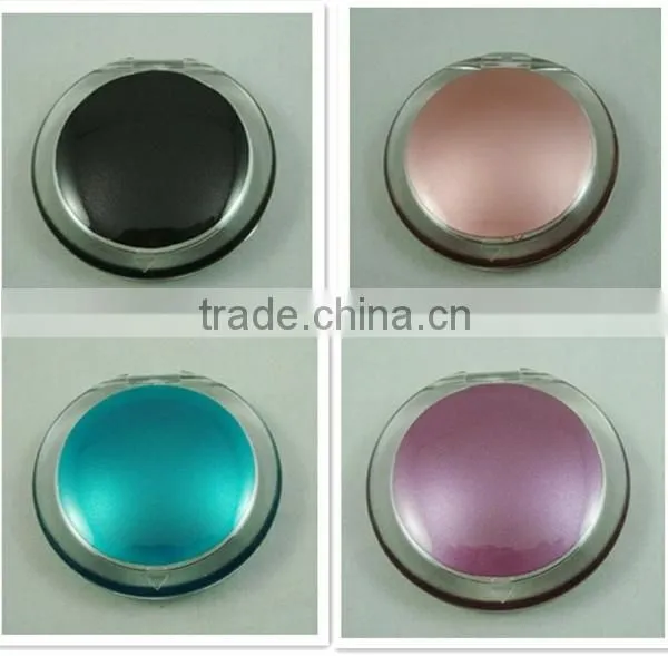 Round translucent acrylic cosmetic mirror / makeup mirror /pocket mirror