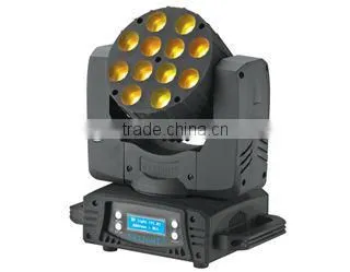 moving lights 10W 12PCS moving head light CREE LED BEAM EV BM1012