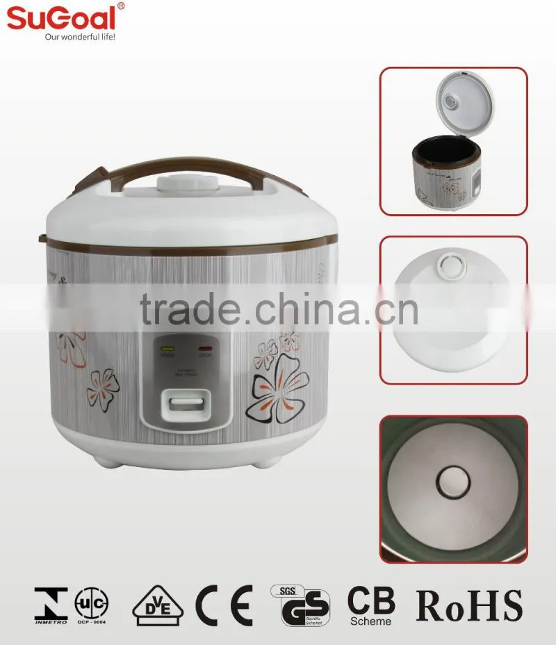 2015 SuGoal high quality rice cooker with stainless steel inner pot