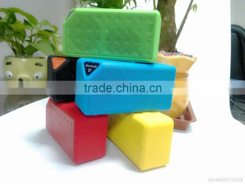 X3 Bluetooth Mini Wireless Speaker ,Mini USB Speaker with Microphone