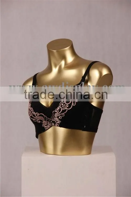 Underwear Mannequin Torso Collection in golden color