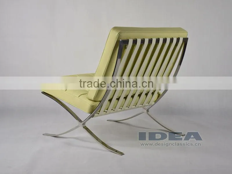 DC2001 Replica Mies Van Der Rohe Barcelona Chair - Cream White