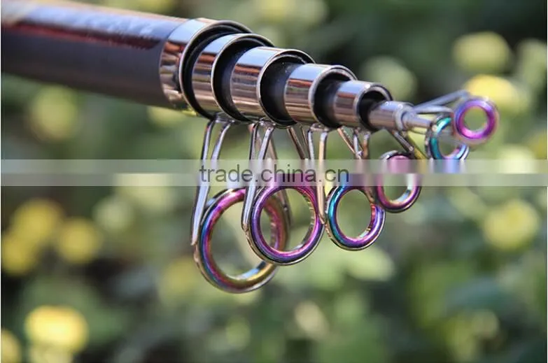 2016 New Style Super-hard Carbon Telescopic Fishing Rod Throwing Long Shot Rod Length 2.1M/2.4M/2.7M/3.0M/3.6M