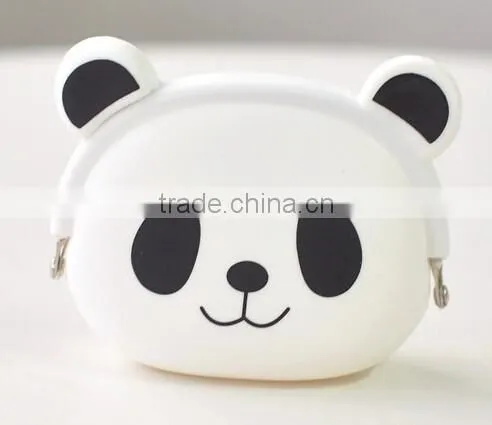 Promotional small and exquisite silicone coin purse present