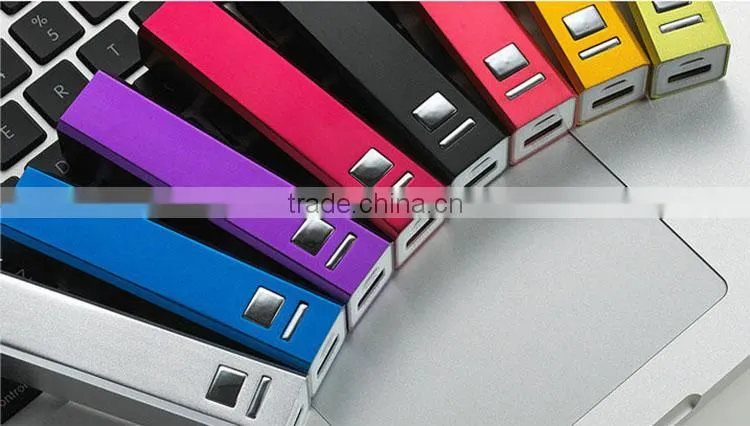 2015 newest portable aluminium alloy power bank high quality mobile power supply