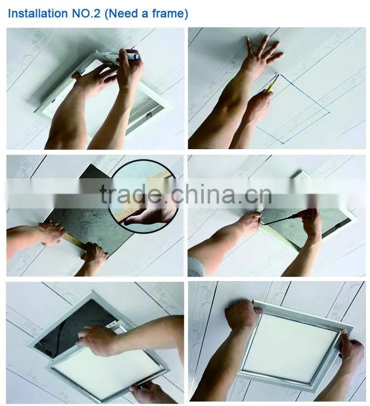 led light guide panel square flat led panel ceiling lighting ultra slim led panel light