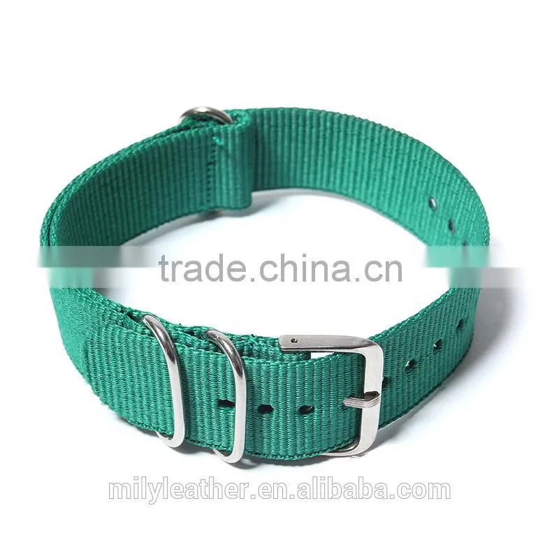 Fashion style colorful fabric Nylon watch strap