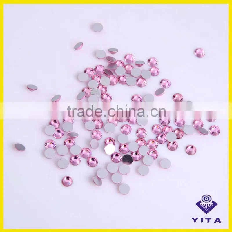 Wholeale loose machine cut non hotfix rhinestone flatback for garments