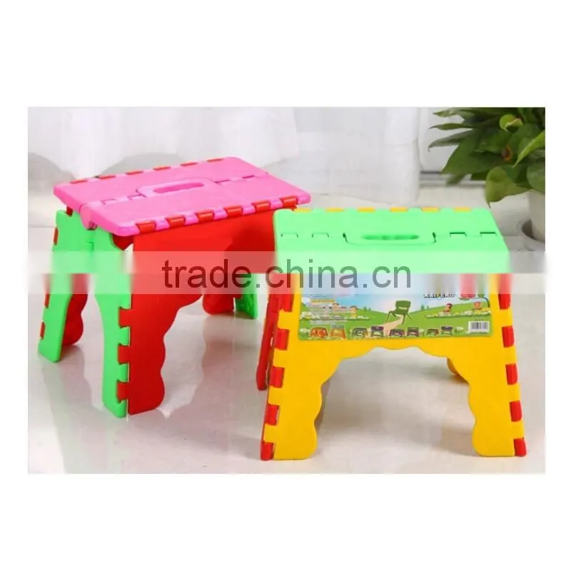 Portable Outdoor sports kids chairs Folding Camping Picnic Step Stool Plastic Foldable Chair Gift for Kid