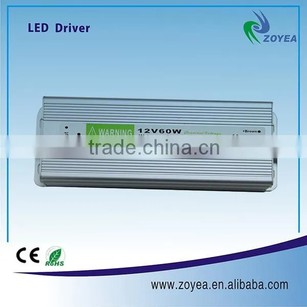 hot wholesale waterproof 12v 5a power supply