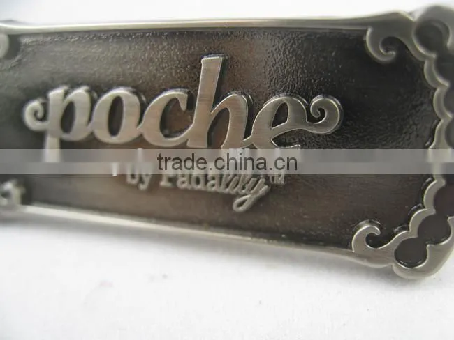 bag accessories metal plates