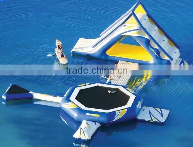 Adults inflatable water games, water sports